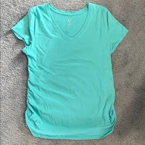 Isabel maternity XL aqua shirt